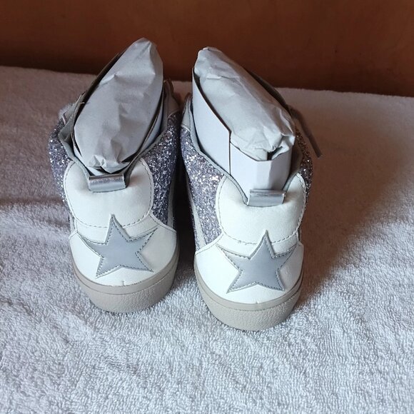 Shu Shop Women's Riley  Glitter Mid Top Sneakers Size 6 NIB - Picture 4 of 6
